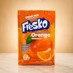 Refresquitos sabor naranja