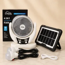 Ventilador recargable 4en1