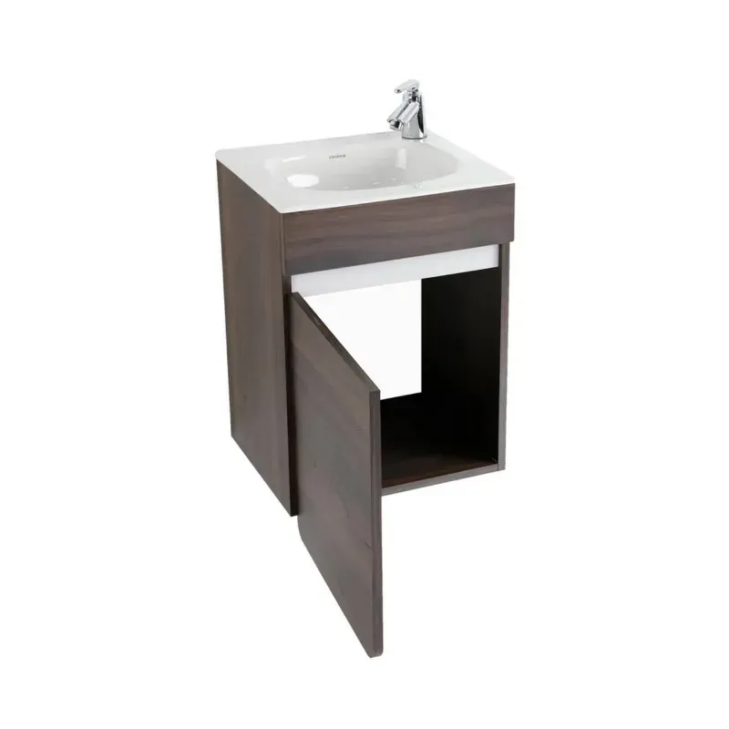 Mueble Aluvia El Nogal con Lavamanos 40X35 cm Corona