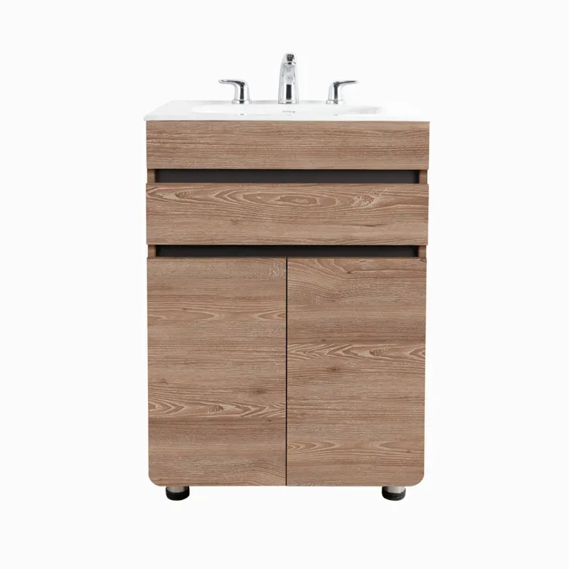 Mueble Aluvia Miel con Lavamanos 60X45 cm Corona