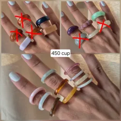 Anillos de resina 