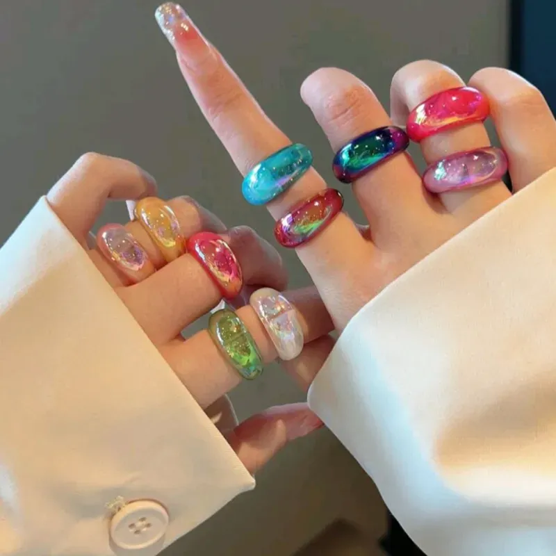 Anillos de resina 