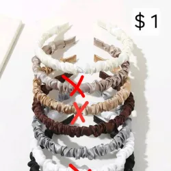 Cintillos scrunchies