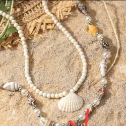Collar de concha 