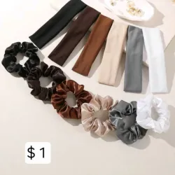 Juegos de cinta y scrunchie