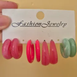 Pendientes de colores