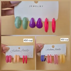 Pendientes de colores