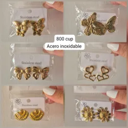 Pendientes dorados