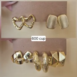 Pendientes dorados