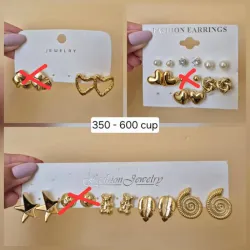 Pendientes dorados