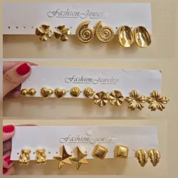 Pendientes dorados