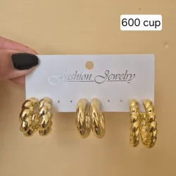 Pendientes dorados