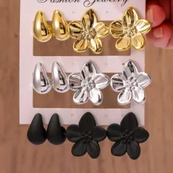 Pendientes variados