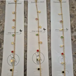 Pulseras doradas