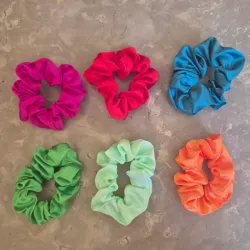 Scrunchies satinados 