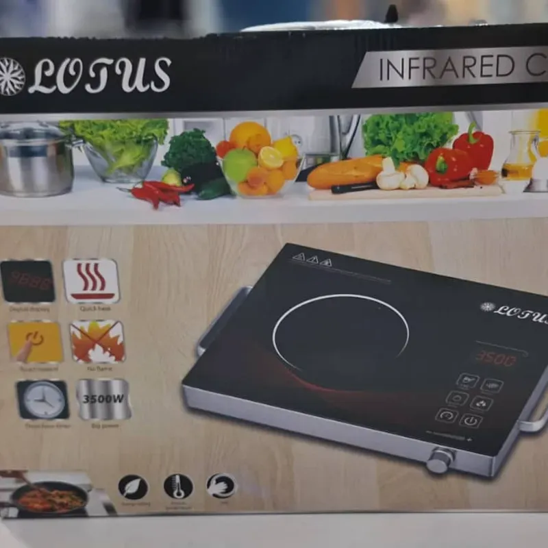 Cocina de infrarrojos marca LOTUS