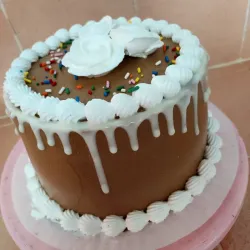 Kake de Maicena (Capuchino)