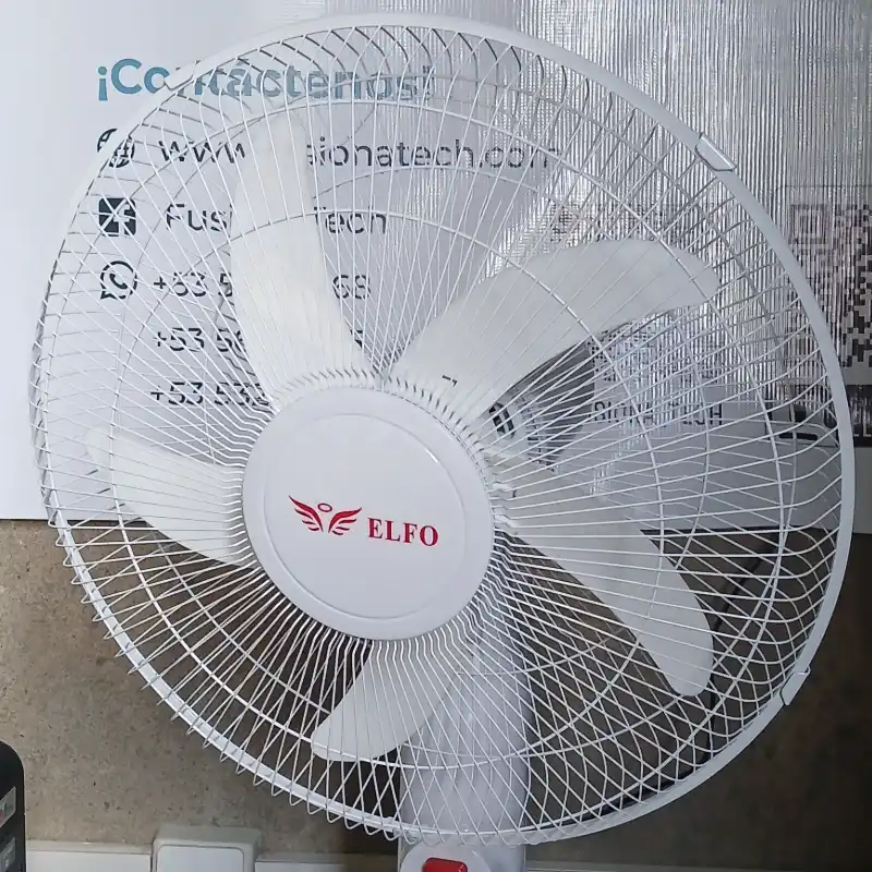Ventilador de pedestal 16" recargable