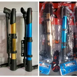 Bombas de aire con agujas para inflar balones, bicicletas y más 