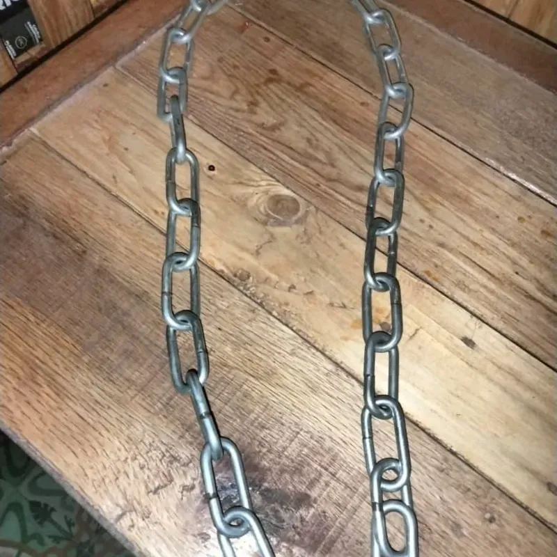 Cadena de acero reforzado de 1 metro