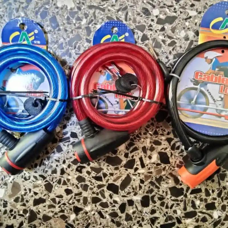 Candados de seguridad tipo cable de 80 cm