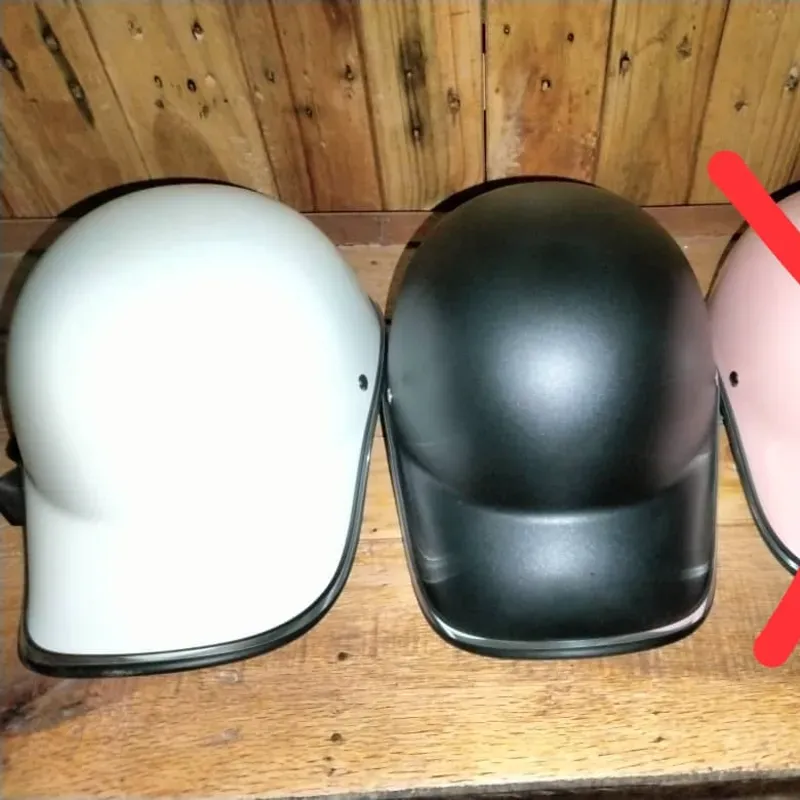 Cascos de motocicleta tipo gorra de béisbol 