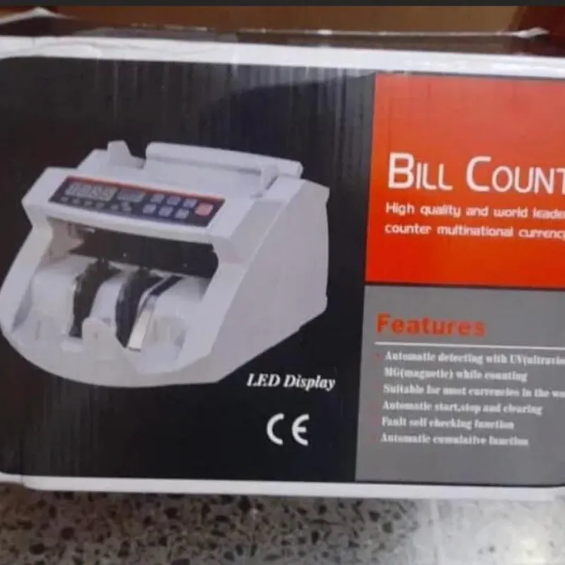 Contador De Billetes/ Máquina Contadora De Dinero Con Detector De Billetes Falsos Y Uv Magnético en 130 usd