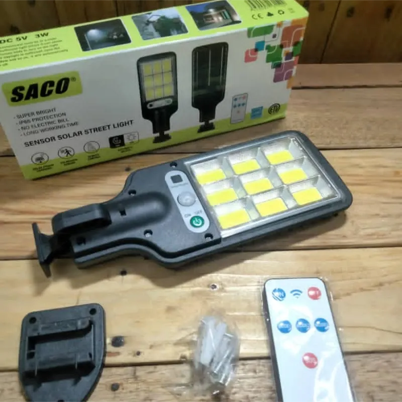 Lámparas Led Recargables para exteriores con sensor de movimiento 