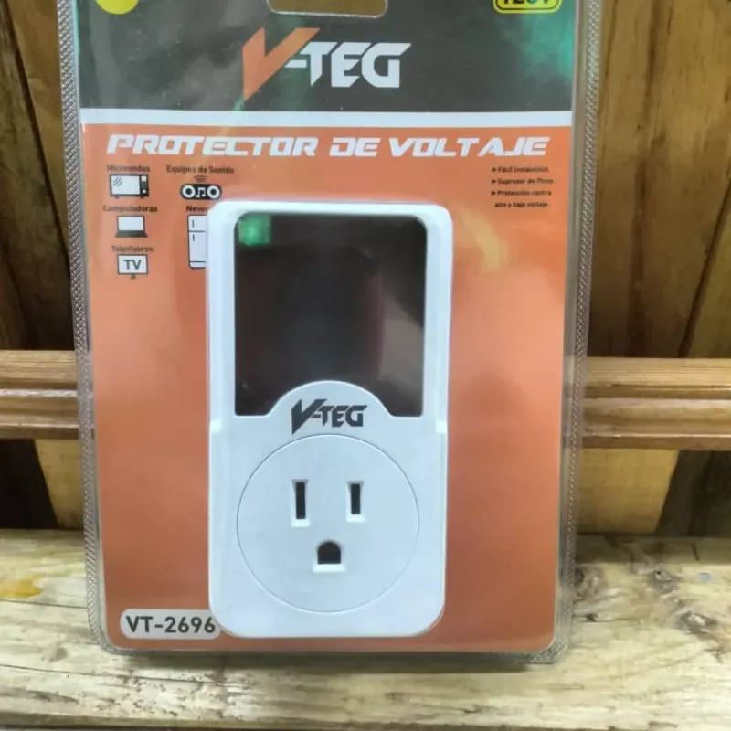 Protector Regulador de voltage V-TEG 120v