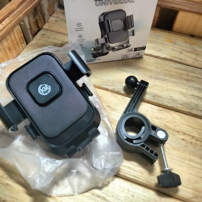 Soporte para teléfonos ajustable para motos y bicicletas 