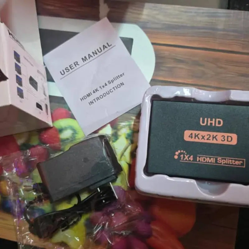 Splitter hdmi 1x4 uhd 4k nuevo en caja