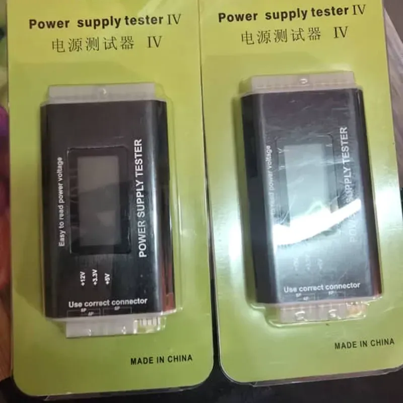 Tester/Comprobador de fuente de pc