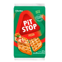 Galletas de soda pizza