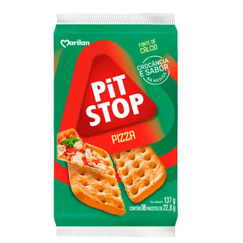 Galletas de soda pizza