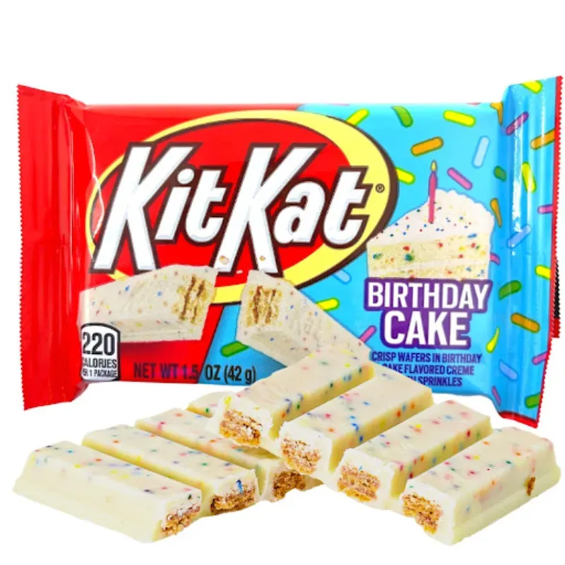 KitKat birthday cake