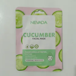 Mascarilla facial pepino
