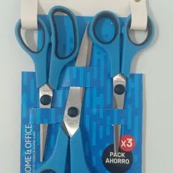 Set de tijeras azul