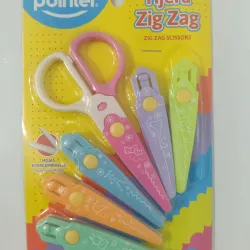 Set de tijeras zigzag niños