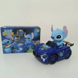 Stitch en carro