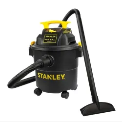 Aspiradora 'STANLEY' multifuncional seco / húmedo + soplador 4HP PEAK 8A (110V/60Hz) CAPACIDAD: 5GAL NUEVA + ACCESORIOS.