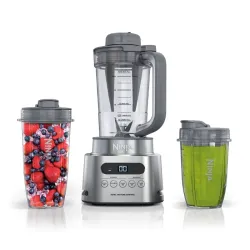 BATIDORA NINJA TWISTI BLENDER DUO SS151 (3 EN 1) ALTA VELOCIDAD (1600W) 110V/60Hz FUNCIONES AUTO-IQ, smartTORQUE NUEVA.