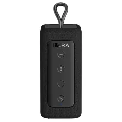 Bocina Bluetooth Portátil BOC244 7W con Batería 10H y TWS Estéreo - Negro