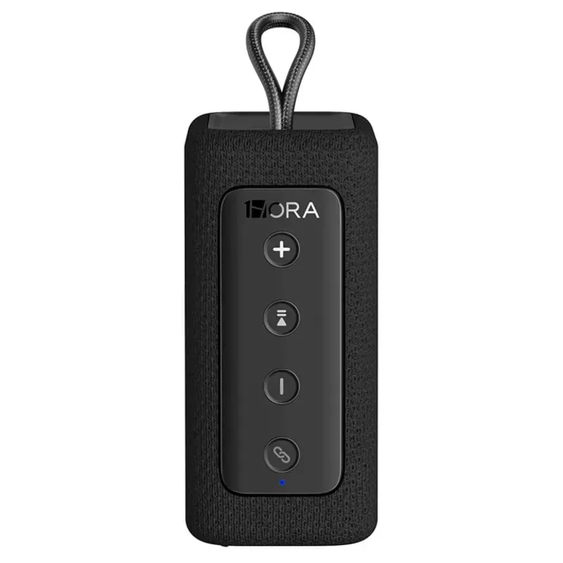 Bocina Bluetooth Portátil BOC244 7W con Batería 10H y TWS Estéreo - Negro