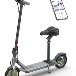 Carriola eléctrica para adultos / scooter 'Joyhis' con asiento desmontable Color: GRIS 350W Litio 36V/5.2Ah RIN 8.5' NUEVA EN CAJA.