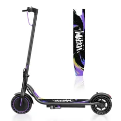 Carriola para adultos VOLPAM Q2 350W (LITIO: 36V/5.2Ah) rin 8.5' macizos 30Km/Hr Recorrido MÁX: 25Km Control X APK Nueva en caja.