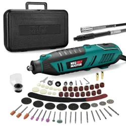 Dremel 'NEU MASTER' herramienta rotativa 180W (110V/60Hz) KIT +160 PIEZAS 6 VELOCIDADES (10000-35000RPM) NUEVO EN CAJA.