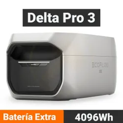 EcoFlow Batería Adicional Para DELTA Pro 3 - Energía Extendida para el Hogar