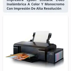 🖨️ Epson – EcoTank L-805 Inalámbrica a Color y Monocromo 🎨