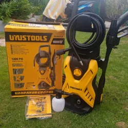 Hidrolavadora / fregadora de alta presión 'UYUSTOOL' MQL90PC-P 1650W 2000PSI MÁX (110V/60Hz) Q: 5L/Min NUEVA +ACCESORIOS.