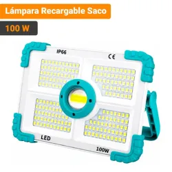 LAMPARA RECARGABLE SACO 100W